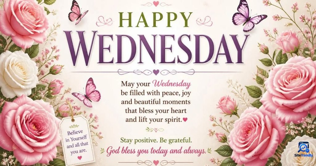 Inspirational Wednesday Blessings Quotes